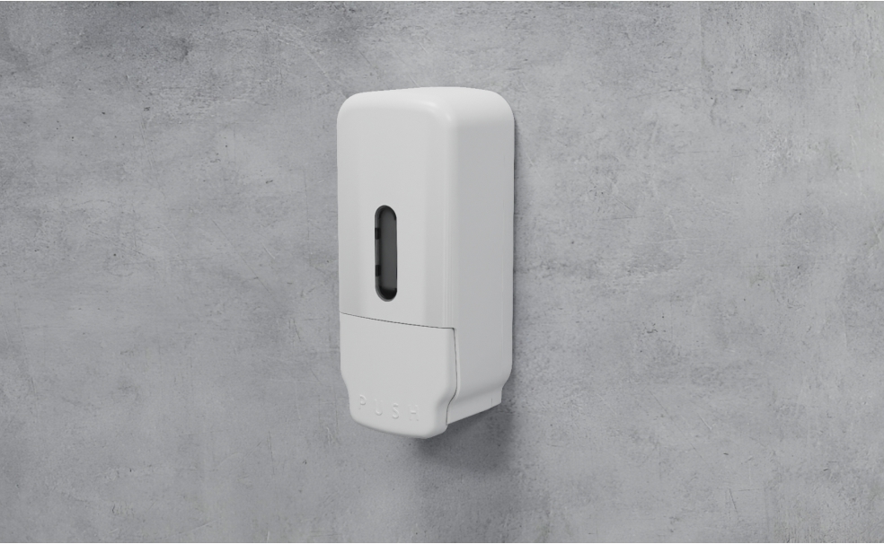 Plastic Wall Mount Soap Dispenser